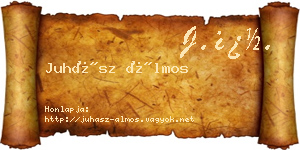 Juhász Álmos névjegykártya